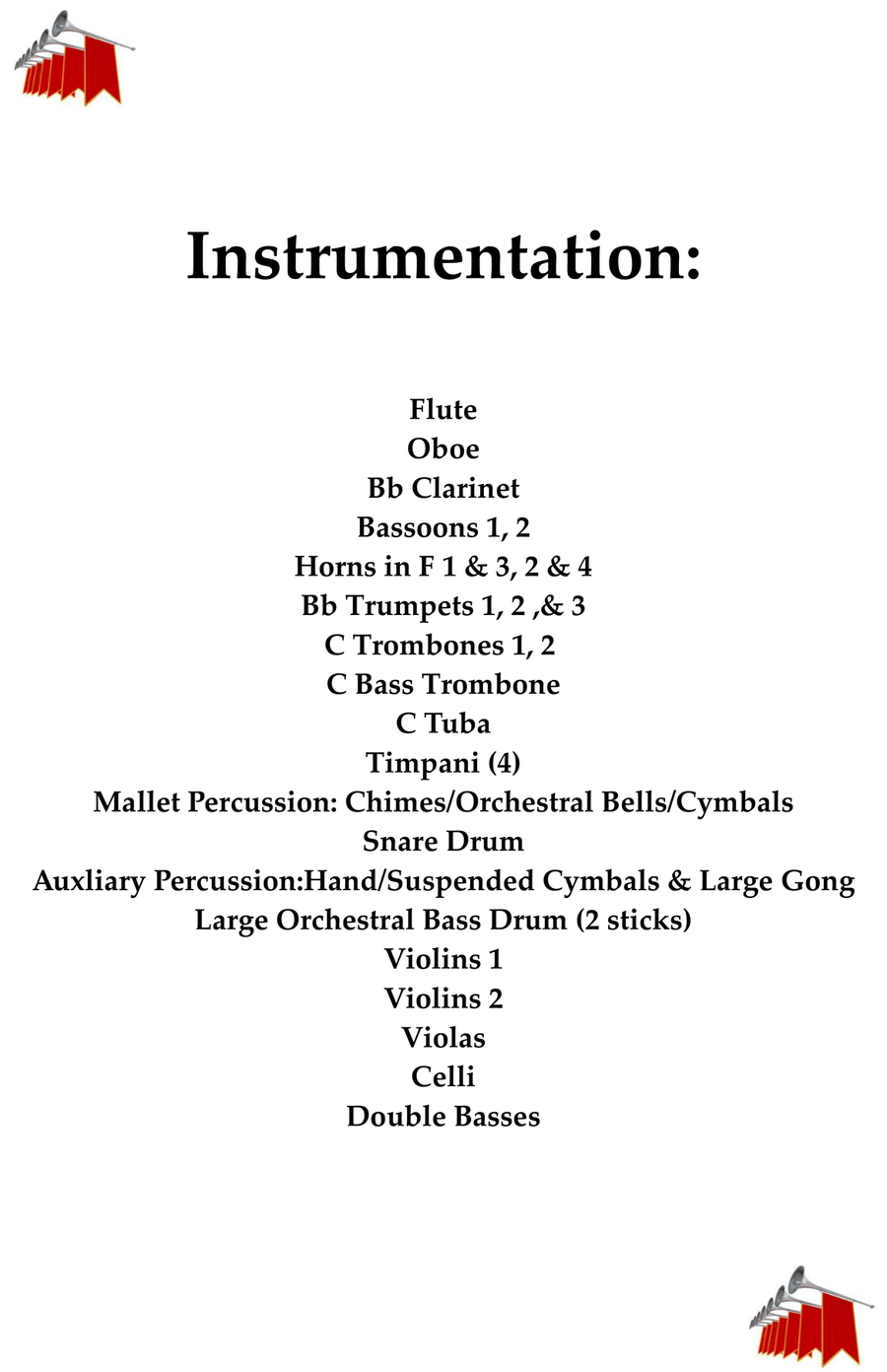 Ukrainian National Anthem for Symphony Orchestra in G Minor KT Olympic World National Anthem Series Full Orchestra scores gallery preview page 2
