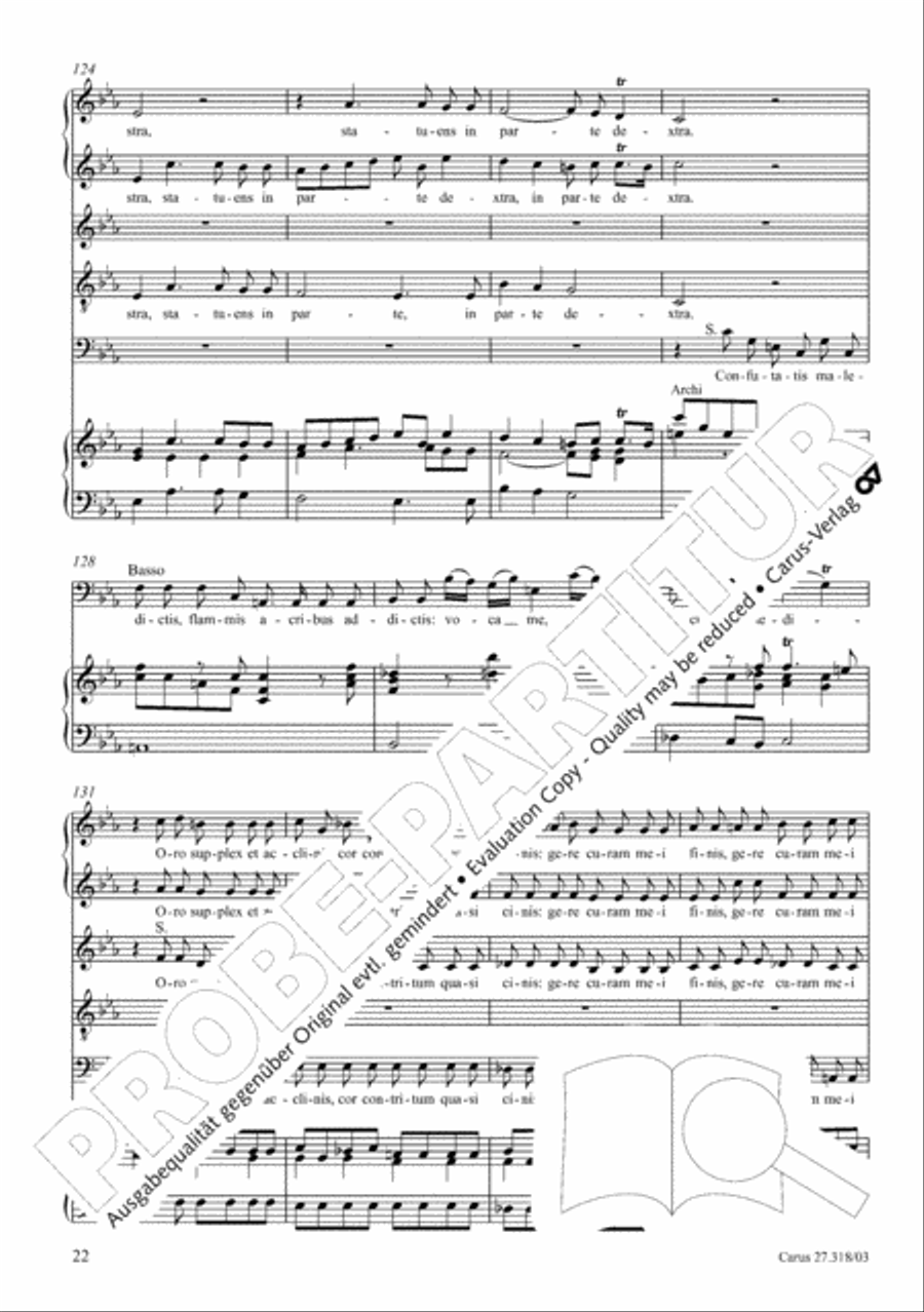 Requiem in F minor SSATB scores gallery preview page 23