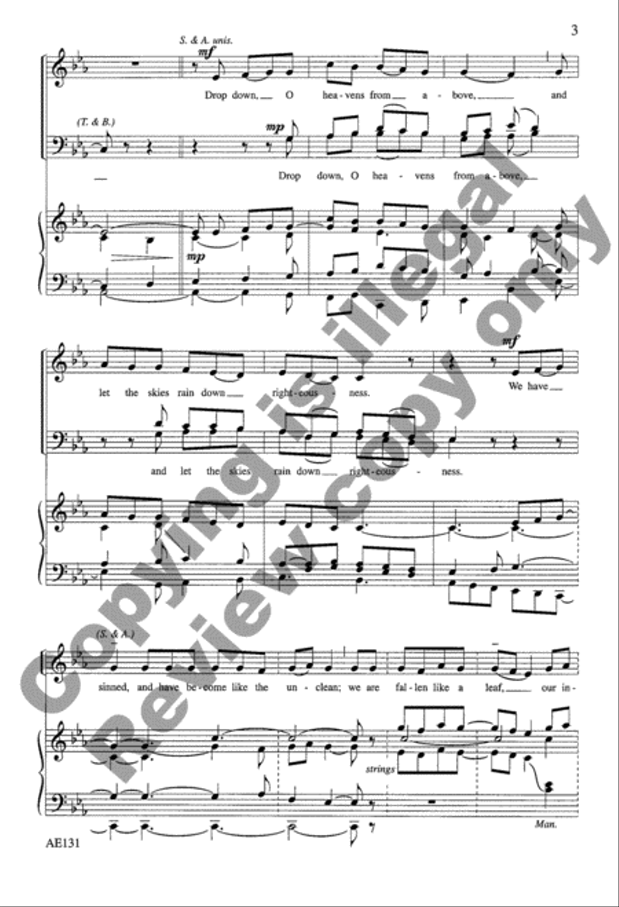 The Advent Prose The Advent Prose 4-Part scores gallery preview page 5