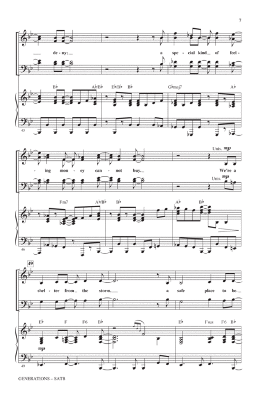 Generations 4-Part scores gallery preview page 6