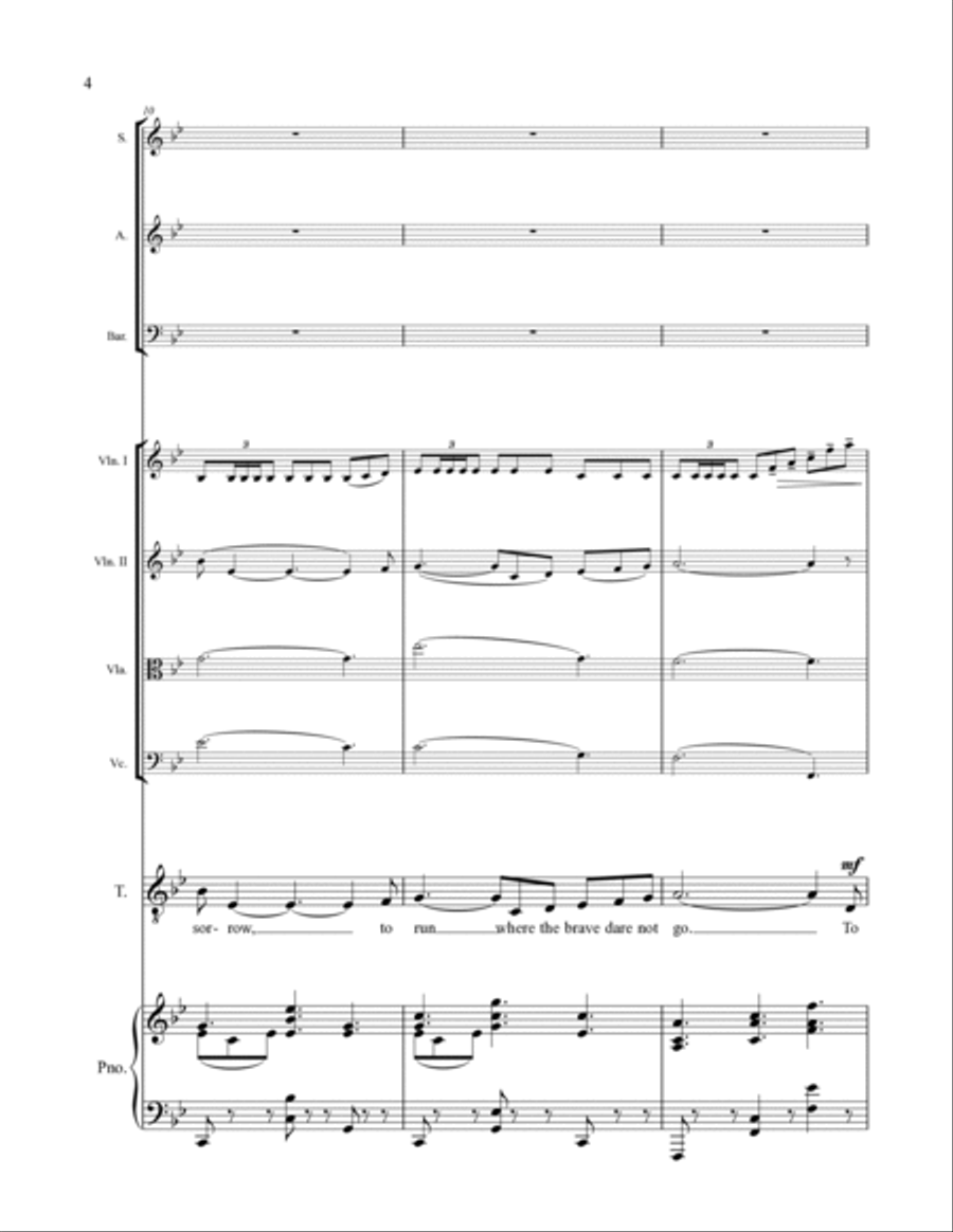 The Impossible Dream (the Quest) Large Ensemble scores gallery preview page 4
