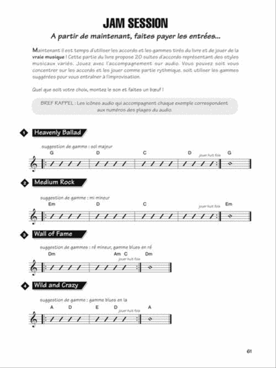 FastTrack Keyboard Chords & Scales – French Edition Piano scores gallery preview page 6