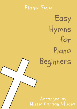 Book cover for Easy Hymns for Piano Beginners (Piano Solo)