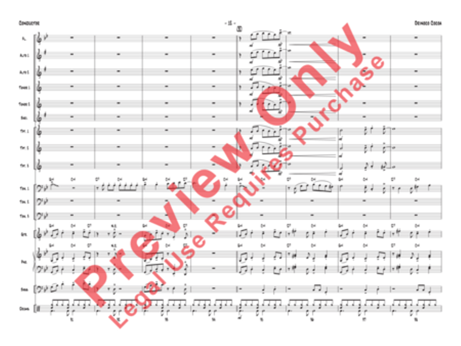 Orinoco Cocoa Jazz Ensemble scores gallery preview page 15