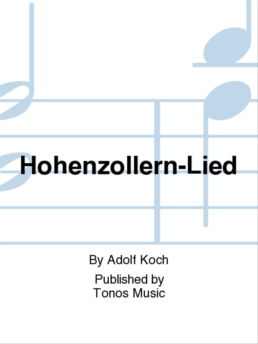 Hohenzollern-Lied TTBB scores gallery preview page 1