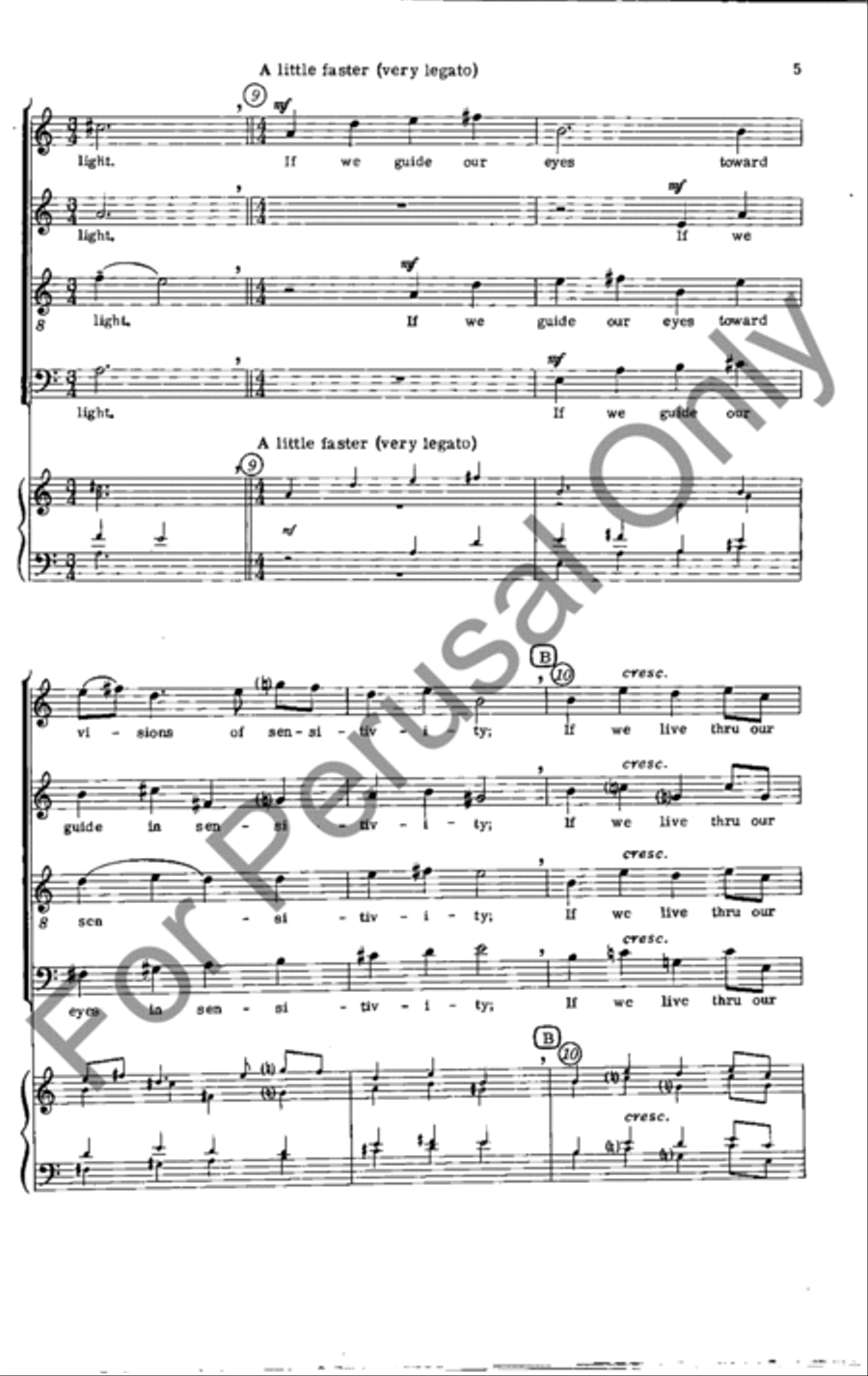 The Ones The Ones 4-Part scores gallery preview page 4