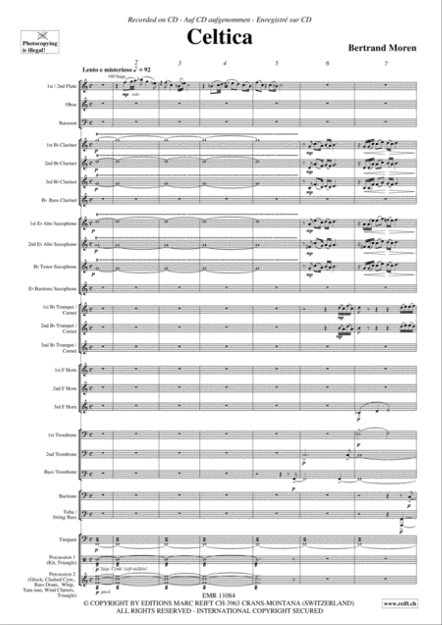 Celtica Concert Band scores gallery preview page 3