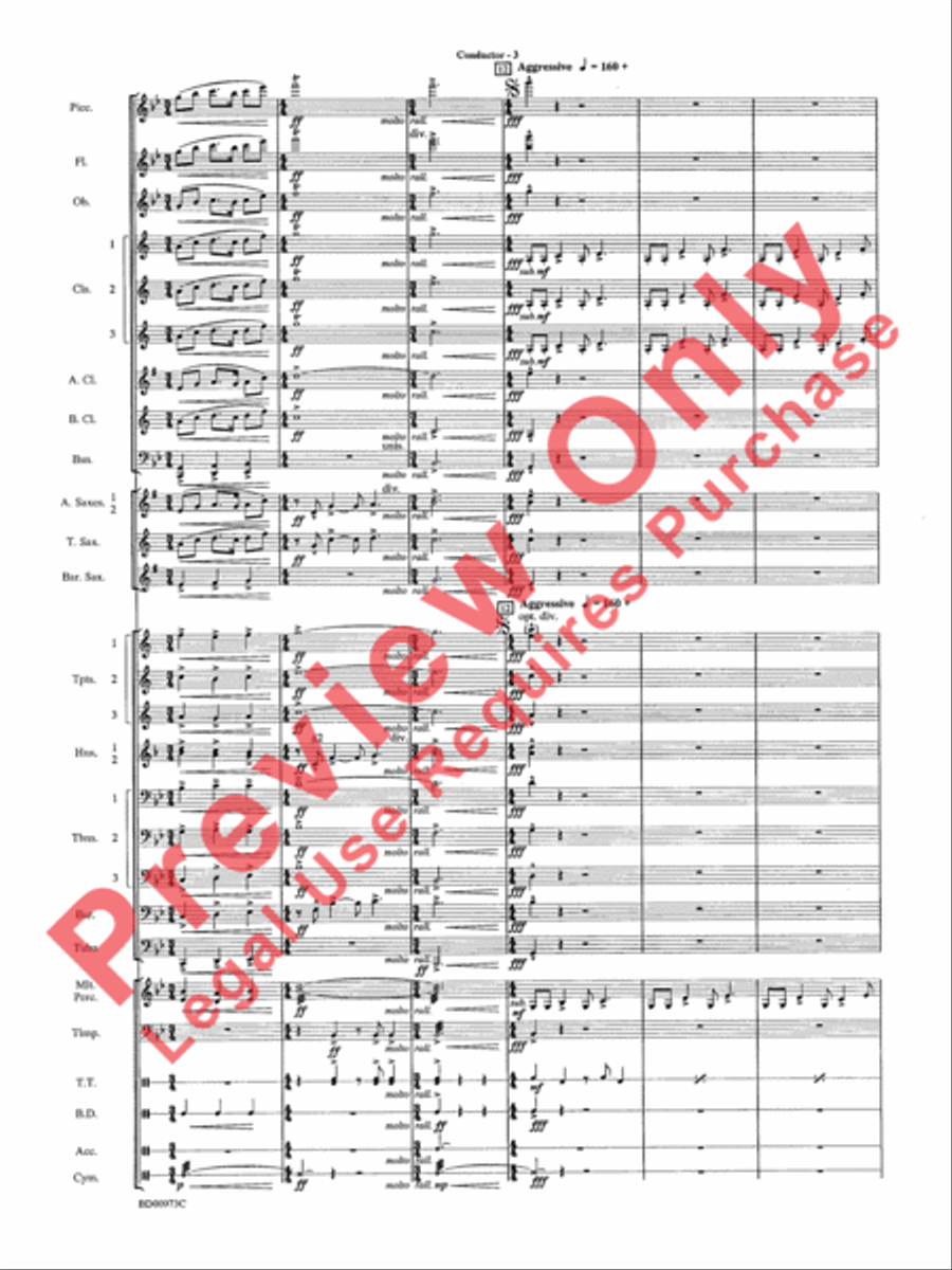 Incantations Concert Band scores gallery preview page 6