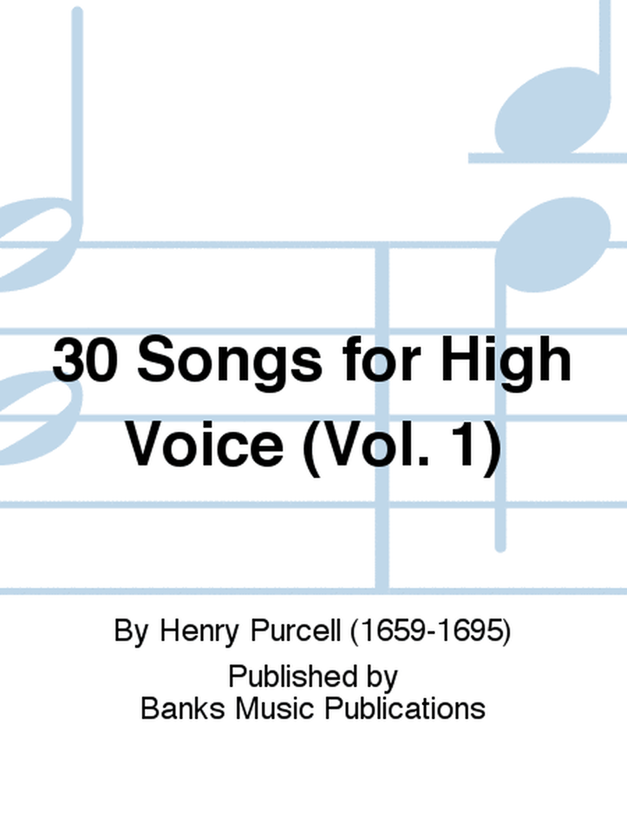 30 Songs for High Voice (Vol. 1)