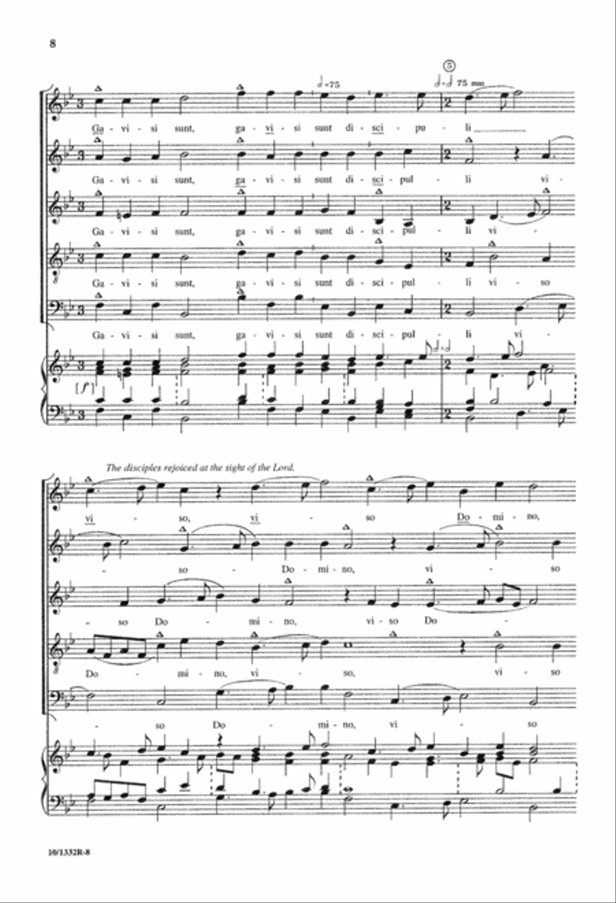 Surgens Jesus Surgens Jesus Divisi scores gallery preview page 8