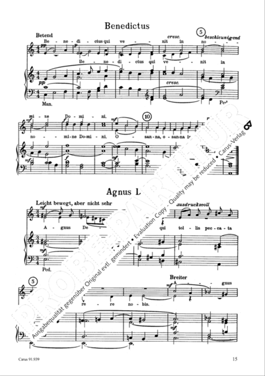 Messe zu Ehren des hl. Leopold TB scores gallery preview page 16