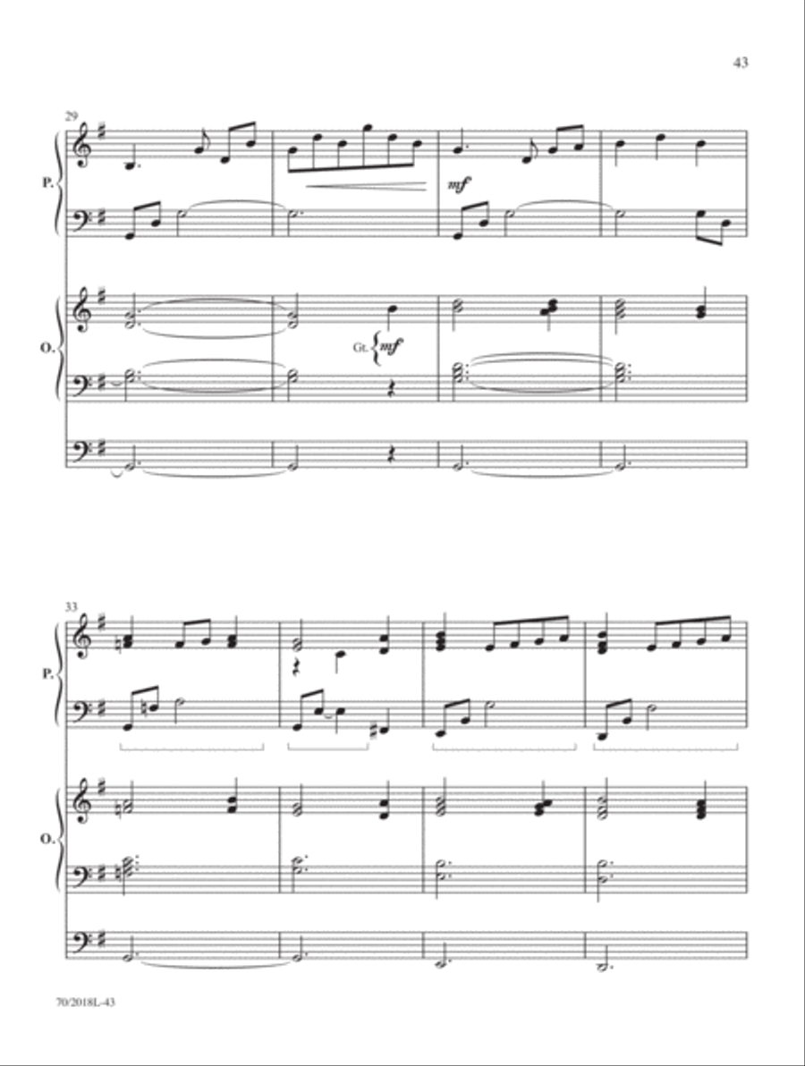 Holy Manna Holy Manna Organ scores gallery preview page 26