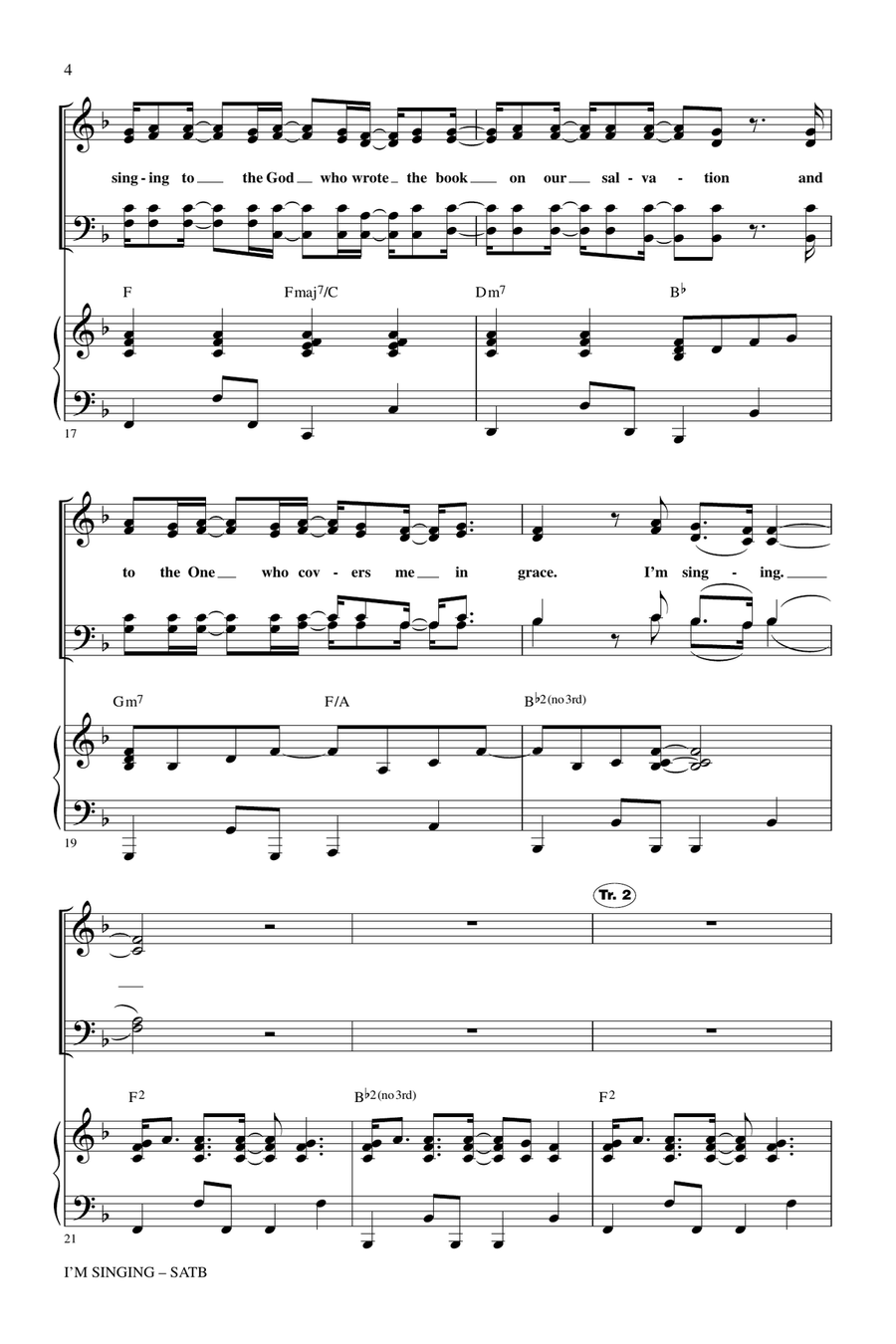 I'm Singing 4-Part scores gallery preview page 3