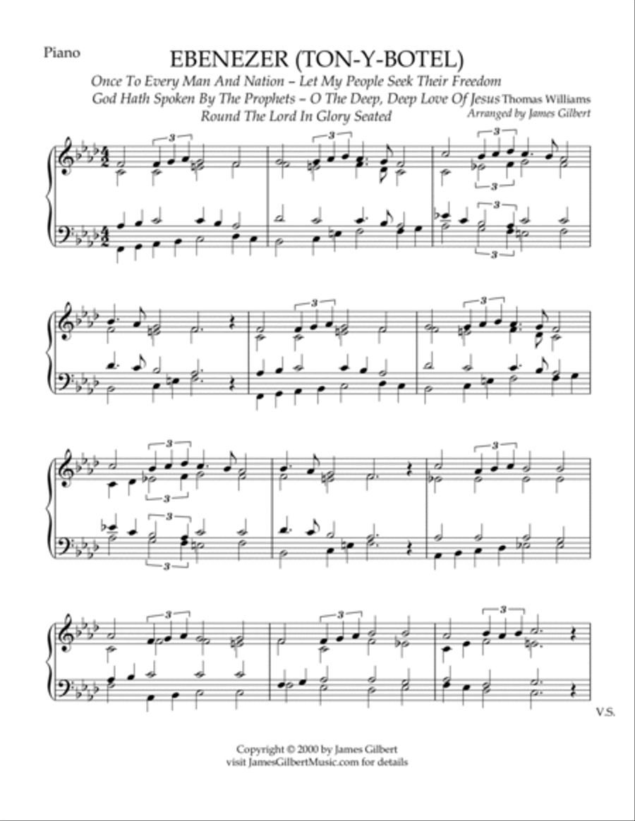 EBENEZER (TON-Y-BOTEL) Small Ensemble scores gallery preview page 5