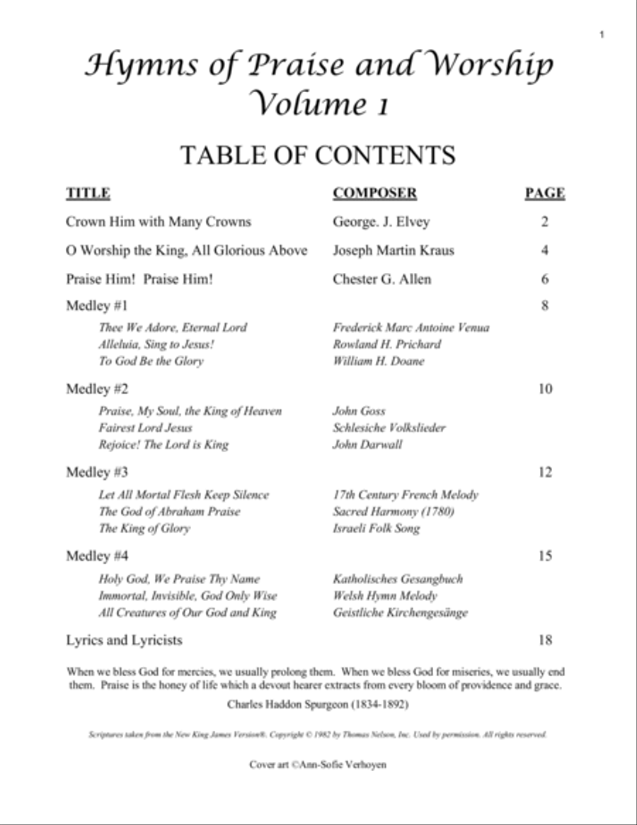 Hymns of Praise and Worship for Unaccompanied Flute, Volume 1 Flute Solo scores gallery preview page 3
