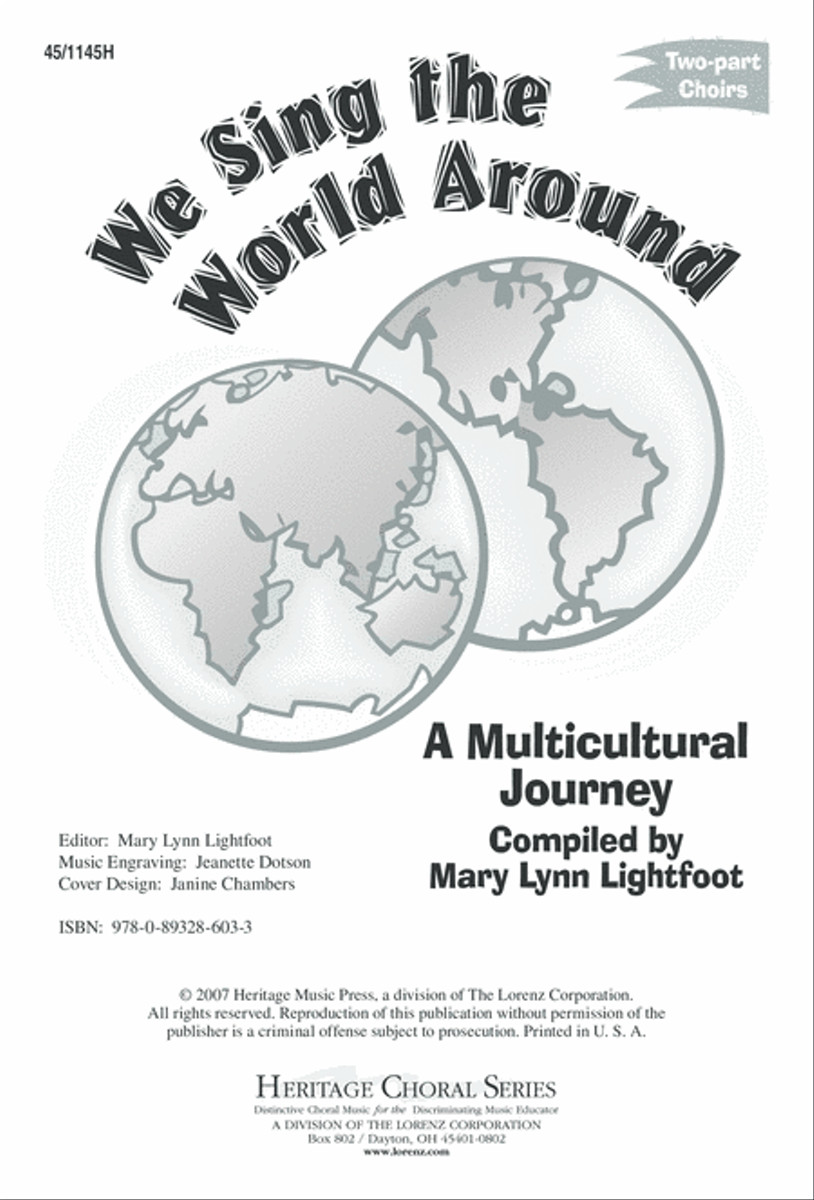 We Sing the World Around 2-Part scores gallery preview page 2