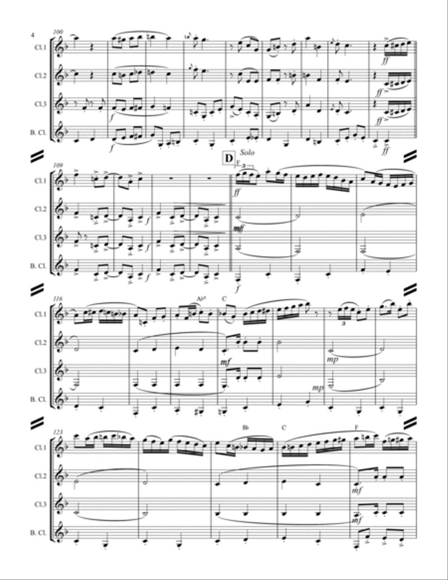 Pennsylvania Polka Woodwind Ensemble scores gallery preview page 5