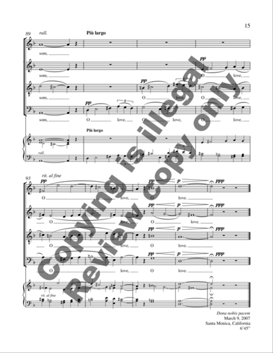 Ashes of Soldiers 4-Part scores gallery preview page 12