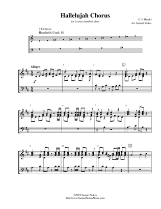 Hallelujah Chorus from Handel's Messiah - for 2-octave handbell choir