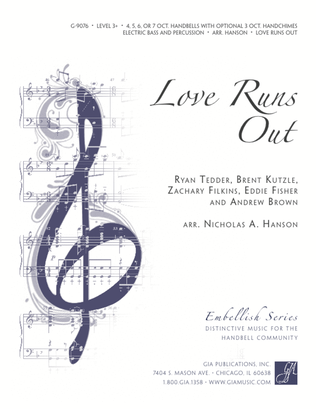 Love Runs Out - Instrument edition
