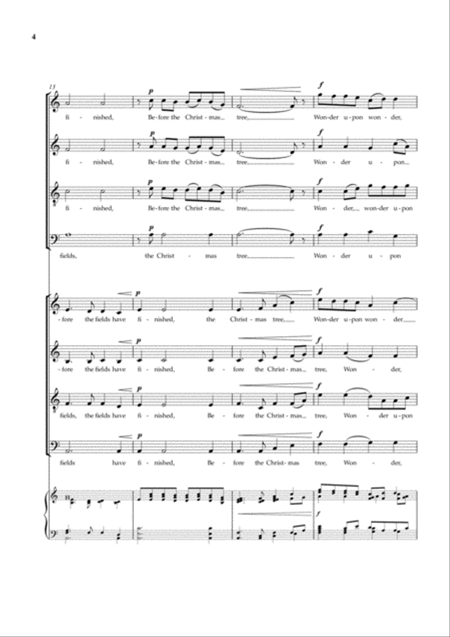 Before the ice (O magnum mysterium) SSAATTBB scores gallery preview page 5