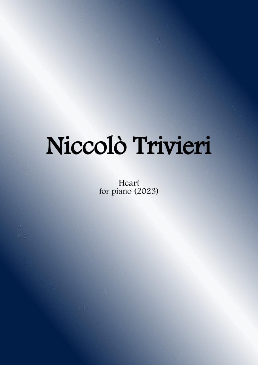 Heart Piano Solo scores gallery preview page 1