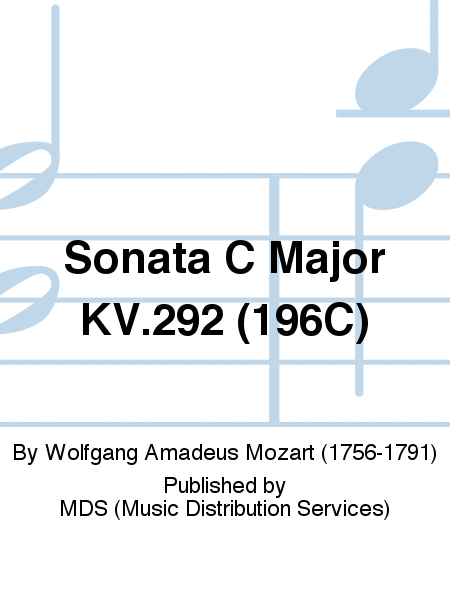 Sonata C Major KV.292 (196c)