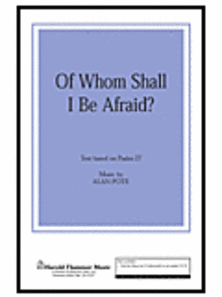 Of Whom Shall I Be Afraid? image number null