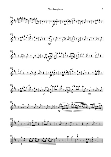 Petersburger Schlittenfahrt (Saxophone Quartet / Quintet) - Set of Parts [x4 / 5]