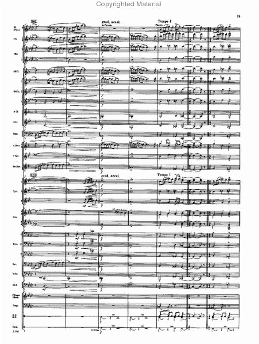 Symphonic Scenario Concert Band scores gallery preview page 18
