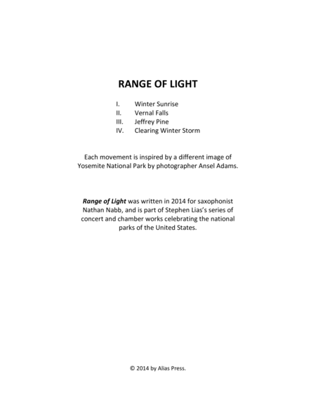 Range of Light image number null