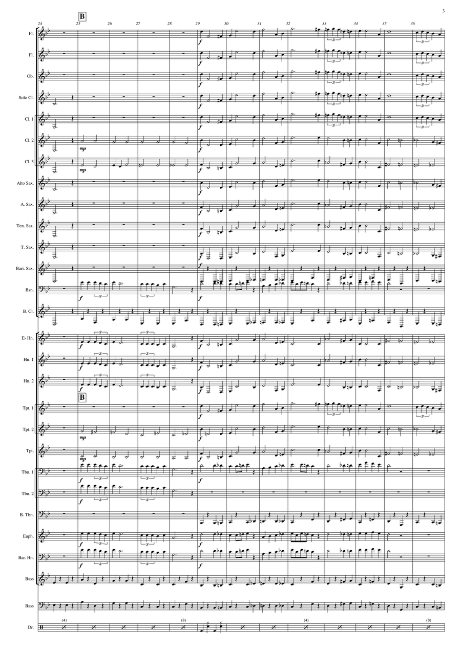 The ballads of Jimmy van Heusen Concert Band scores gallery preview page 5
