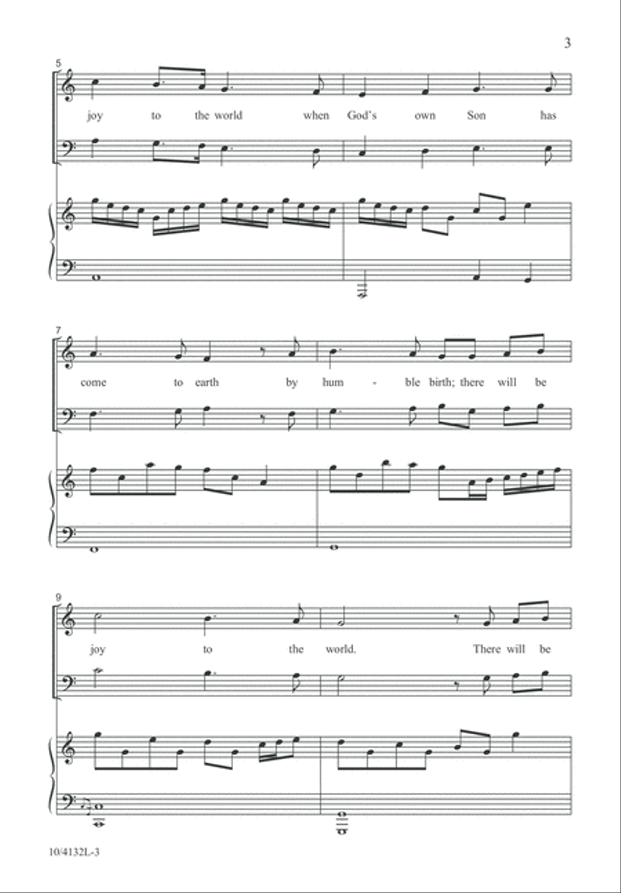 There Will Be Joy 4-Part scores gallery preview page 4