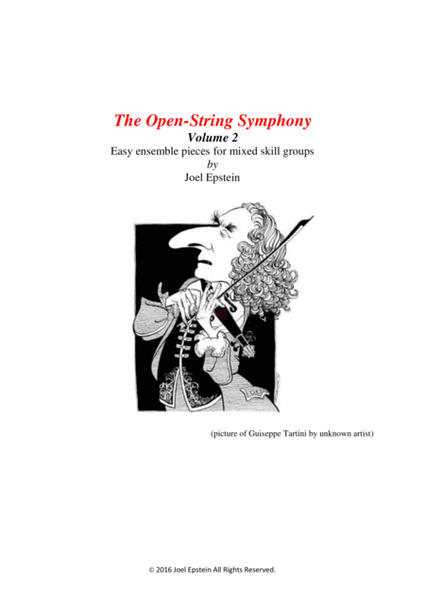 Open-String Symphony 2: easy violin ensemble pieces for mixed skill levels
