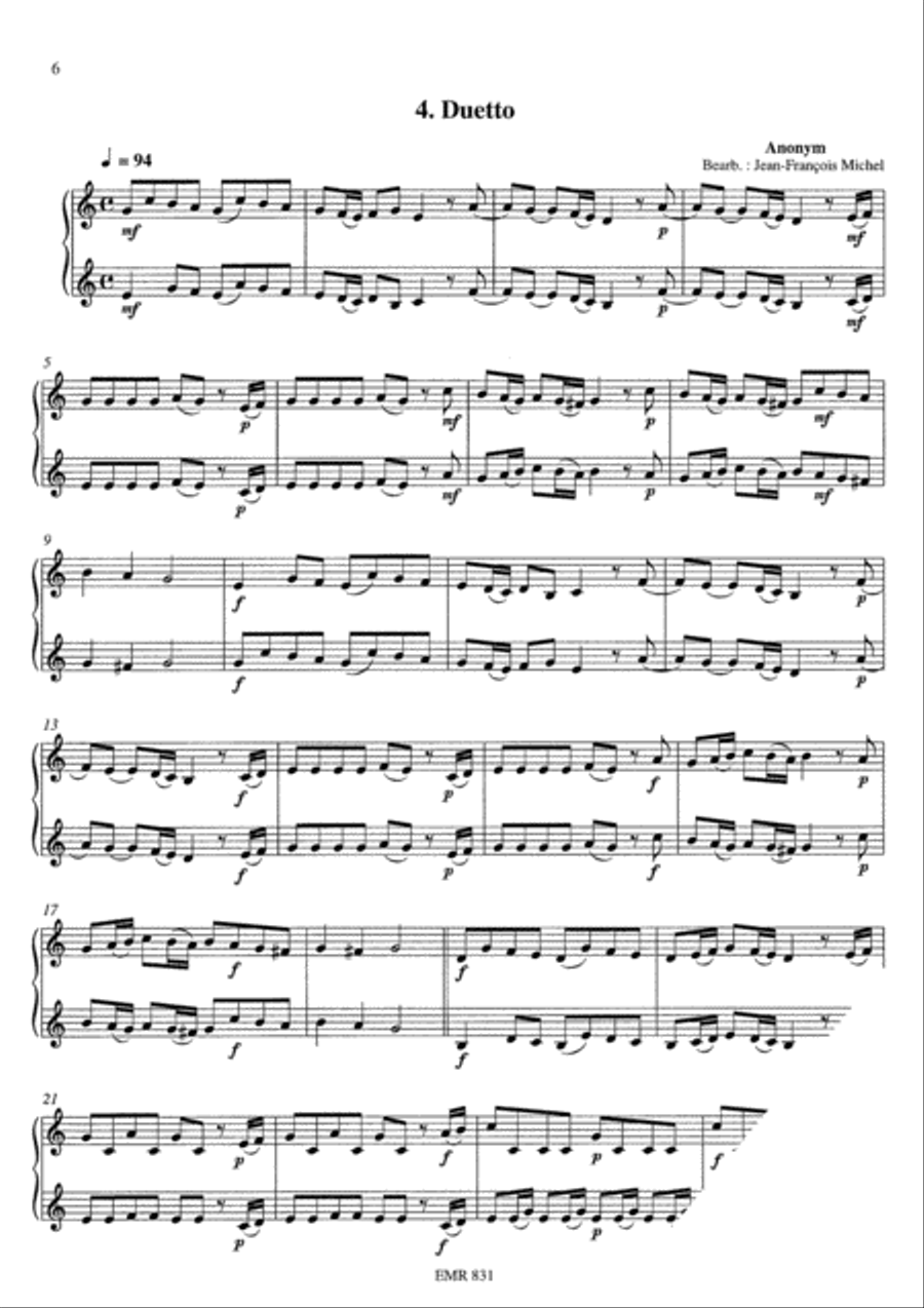Duet Album Vol. 4 Euphonium Duet scores gallery preview page 6