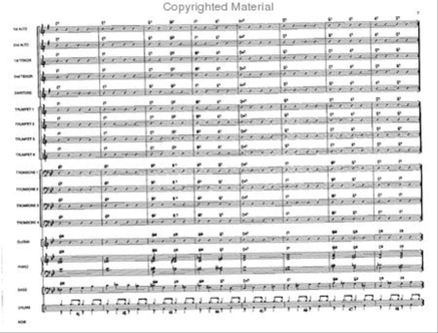 It's About Time It's About Time Jazz Ensemble scores gallery preview page 7