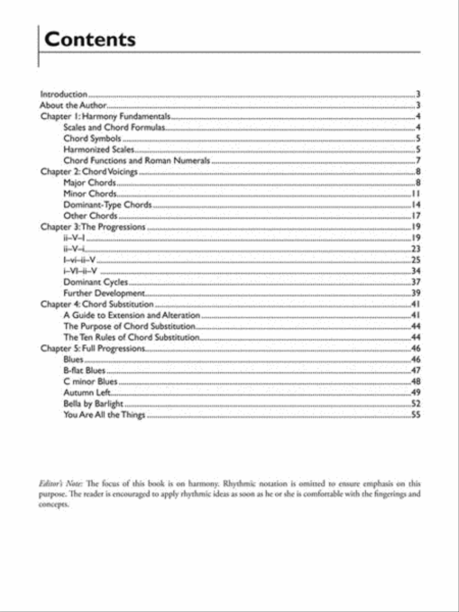 Jazz Guitar Chord Voicings Electric Guitar scores gallery preview page 3