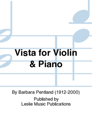 Vista for Violin & Piano