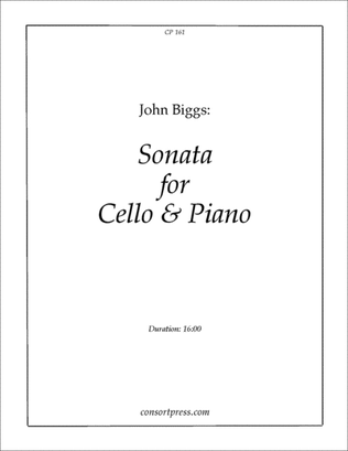 Sonata for Cello & Piano