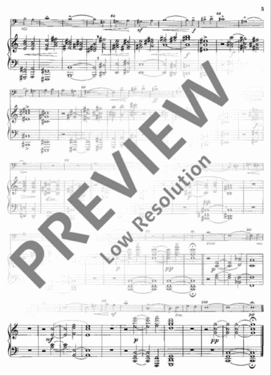 Ten Miniatures Cello scores gallery preview page 6