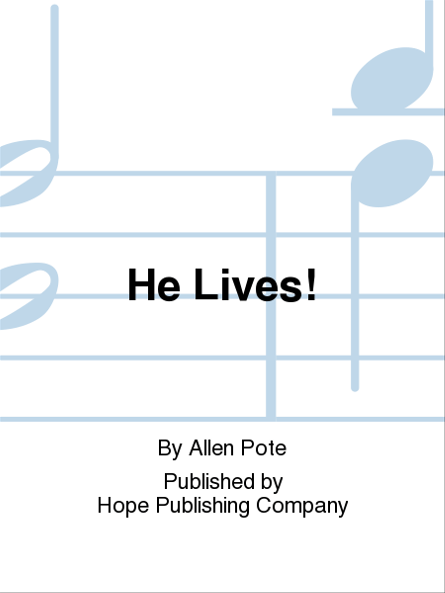 He Lives! Choir scores gallery preview page 1