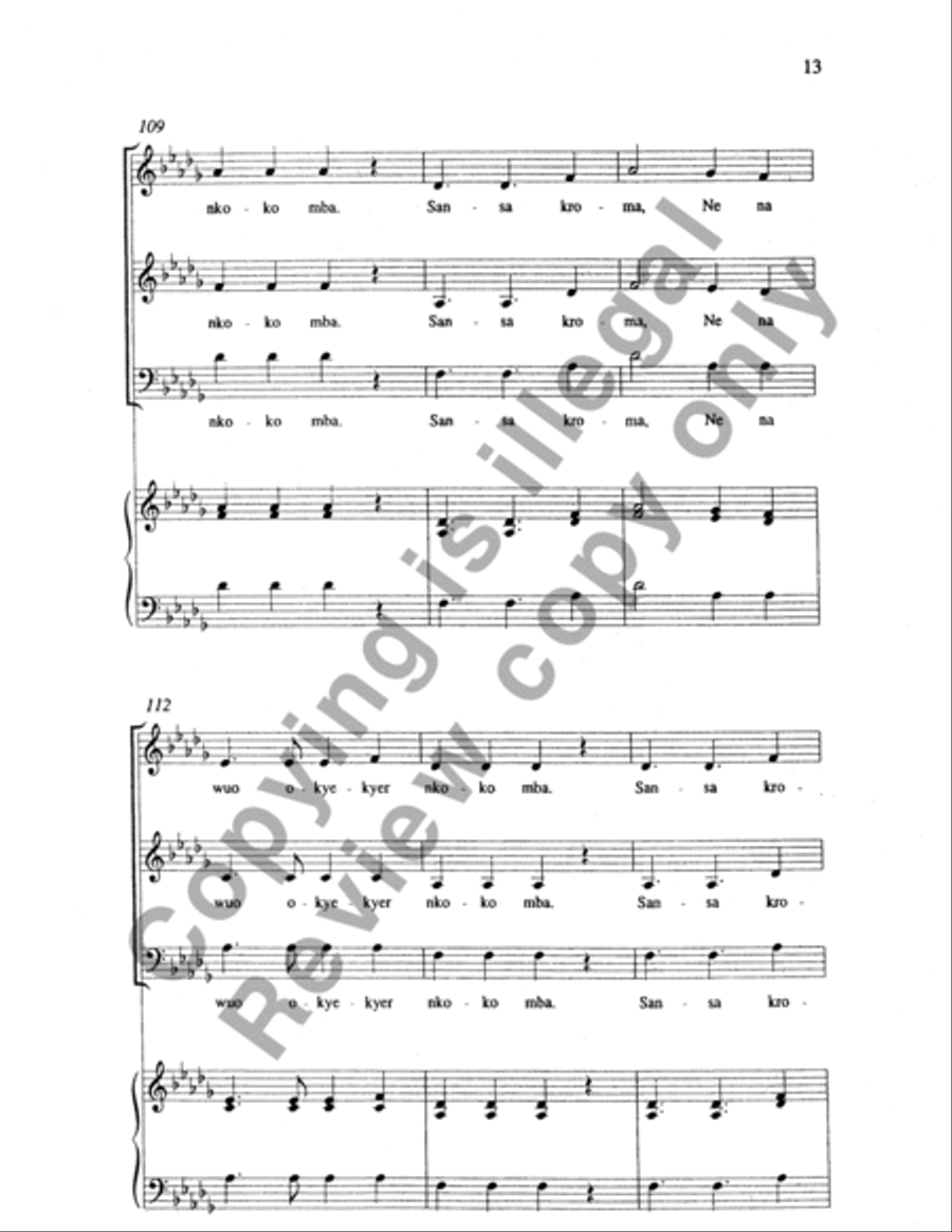 Sansa Kroma Sansa Kroma 3-Part scores gallery preview page 26