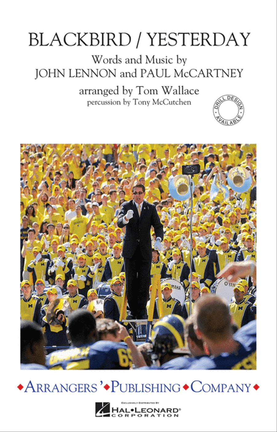 Blackbird/Yesterday Marching Band scores gallery preview page 1