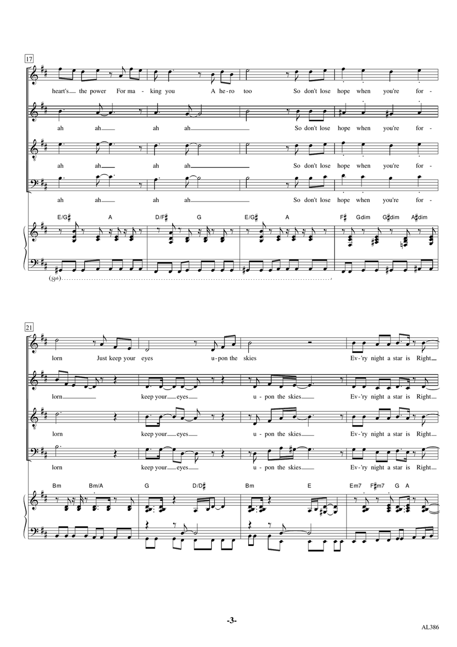 A Star Is Born 4-Part scores gallery preview page 3
