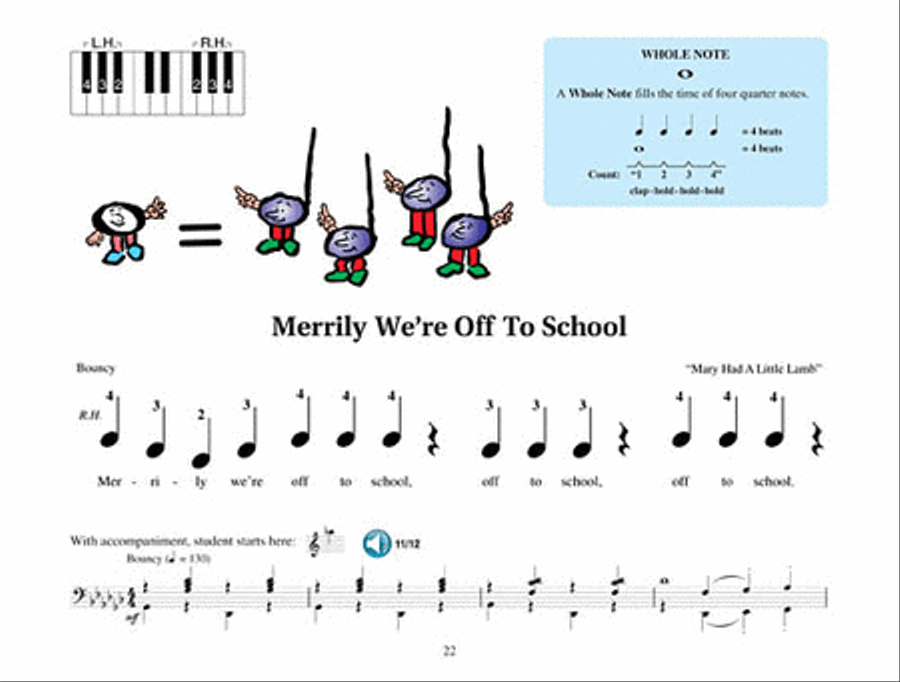 All-in-One Piano Lessons Book A Piano Method scores gallery preview page 5