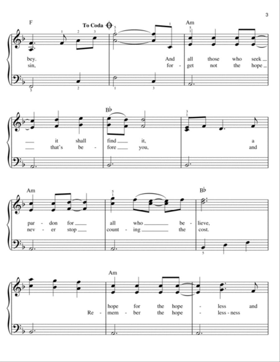 Joy In The Journey Voice scores gallery preview page 3