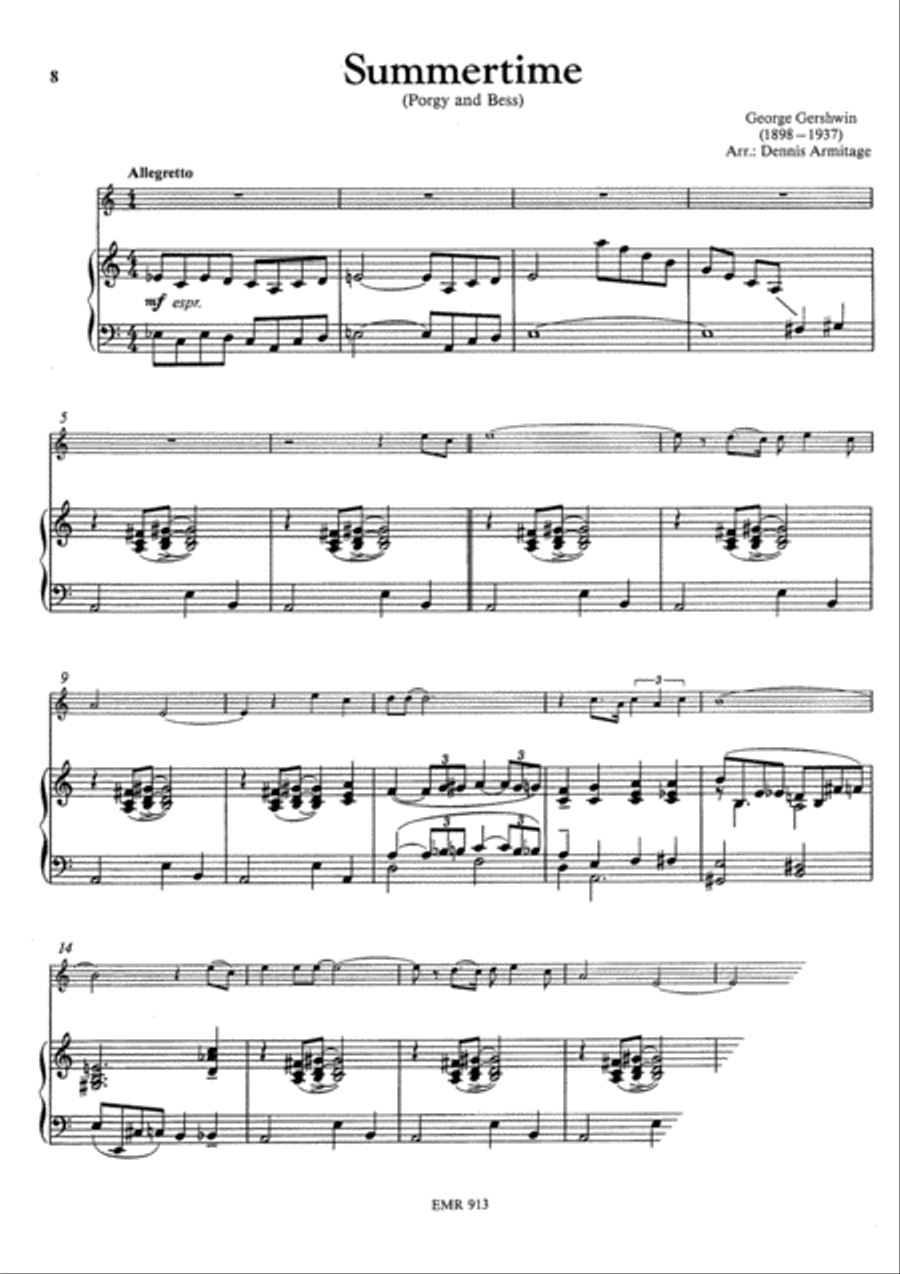 Solo Album Volume 10 Organ scores gallery preview page 5
