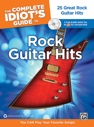 Book cover for The Complete Idiot's Guide to Playing Rock Guitar