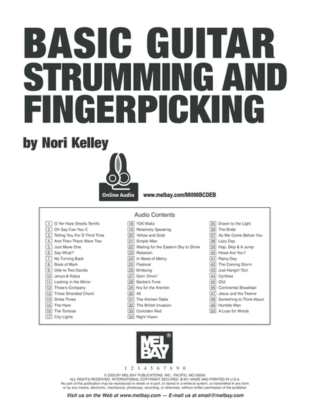 Basic Guitar Strumming and Fingerpicking image number null