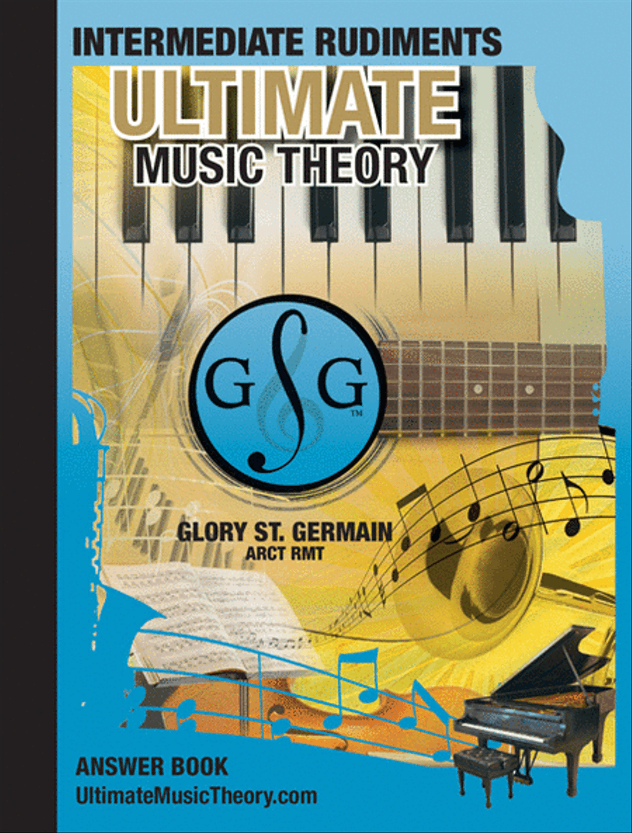 Ultimate Music Theory Intermediate Rudiments Answer Book Answer Guides scores gallery preview page 1